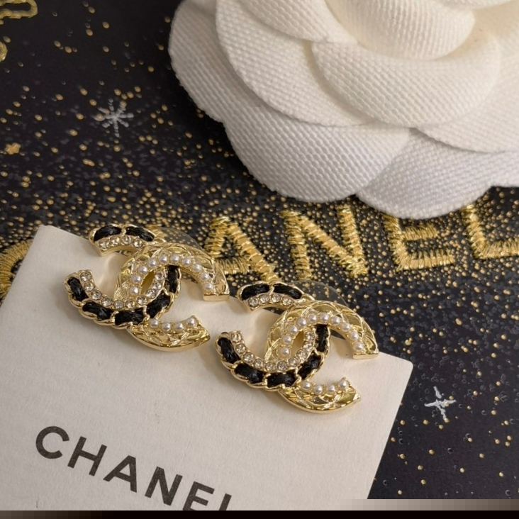 Ch*el earrings